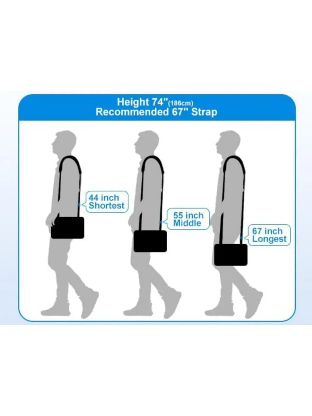 Ultra Comfortable 3D Air Cushion Shoulder Strap, 67